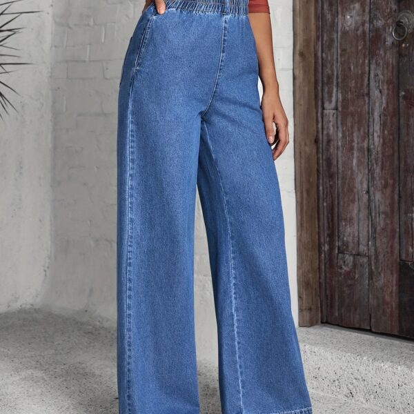 The Dubai High Waisted Straight Jeans Flattering comfortable and effortlessly chic jeans for women