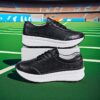 Newness Womens Elevated Edge Platform Sneakers Comfortable breathable and stylish platform sneakers in white showcasing the platform sole and breathable fabric