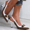Newness Dubai Nights Two Tone Stiletto Heels Elevate your style with these sophisticated comfortable two tone stiletto heels perfect for any occasion