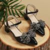 Newness Celestial Sparkle Rhinestone Mary Jane Heels Elevate your style with these modern chic rhinestone heels perfect for any occasion