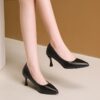 Newness D One Ose Pointed Stiletto Heels Elevate your style with these chic modern pointed toe stiletto heels crafted for ultimate confidence