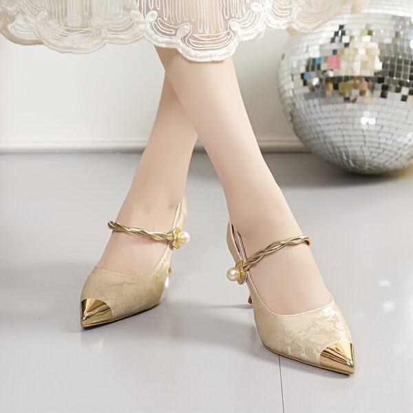 Newness Ethereal Beige Stiletto Heels Elevate your style with these sophisticated beige stiletto heels perfect for any occasion