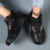 Newness City Chic Black High Top Sneakers Elevate your style with these chic and comfortable black high tops perfect for any season