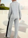 The Newness Milan Casual Suit Set in versatile color This chic and comfortable suit is perfect for any autumn occasion