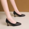 Newness D One Ose Pointed Stiletto Heels Elevate your style with these chic modern pointed toe stiletto heels crafted for ultimate confidence