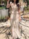 Effortlessly chic Newness Casablanca Floral Print Dress in a flattering silhouette with ruffle detailing perfect for summer