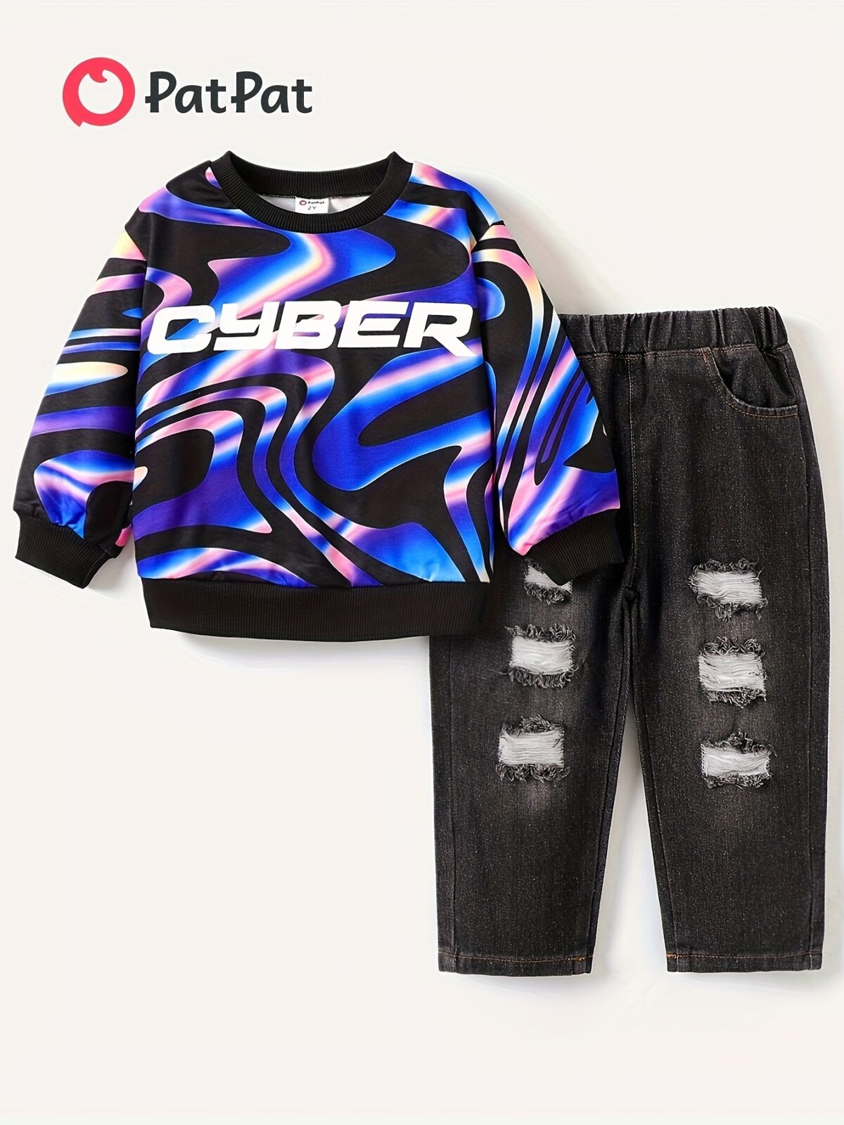 Stylish and comfortable boys two piece casual set perfect for adventure Featuring a fun print ideal for everyday wear and outdoor play