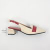 Newness Leopard Luxe Flax Slingback Heels Flax slingback heels with a leopard clasp pointed toe and block heel Perfect for adding all season elegance to any outfit