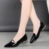 Newness Timeless Black Mary Jane Flats Classic black flats with a comfortable non slip sole perfect for everyday wear