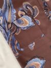 Blush Blossom Printed Pleated Set by Newness Flattering two piece outfit in a beautiful pleated design Model wears a size small