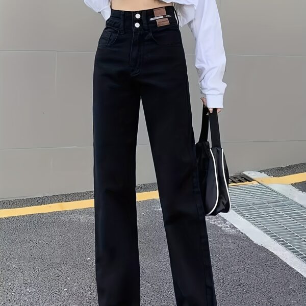 Newness City Chic Non Stretch Trousers in versatile navy showcasing a sharp crease and tailored fit ideal for work or weekend wear