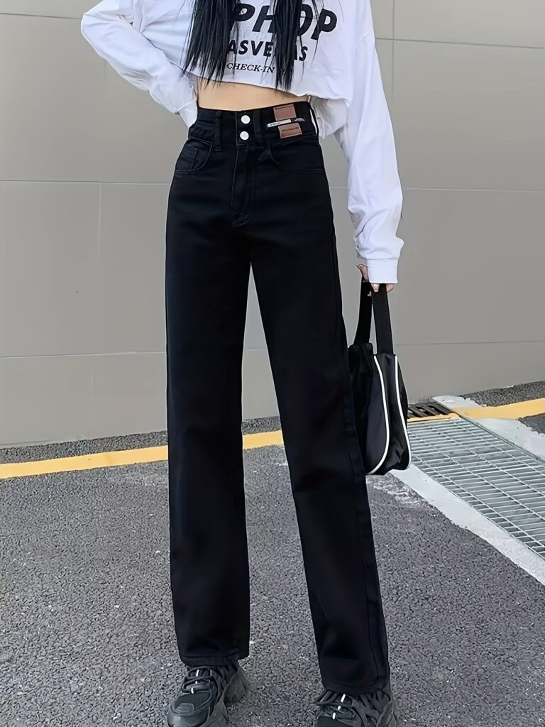 Newness City Chic Non Stretch Trousers in versatile navy, showcasing a sharp crease and tailored fit, ideal for work or weekend wear.