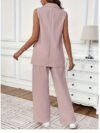 The Newness Milan Solid Color Suit in a versatile shade showcasing its impeccable tailoring and luxurious polyester fabric A perfect two piece set for any occasion