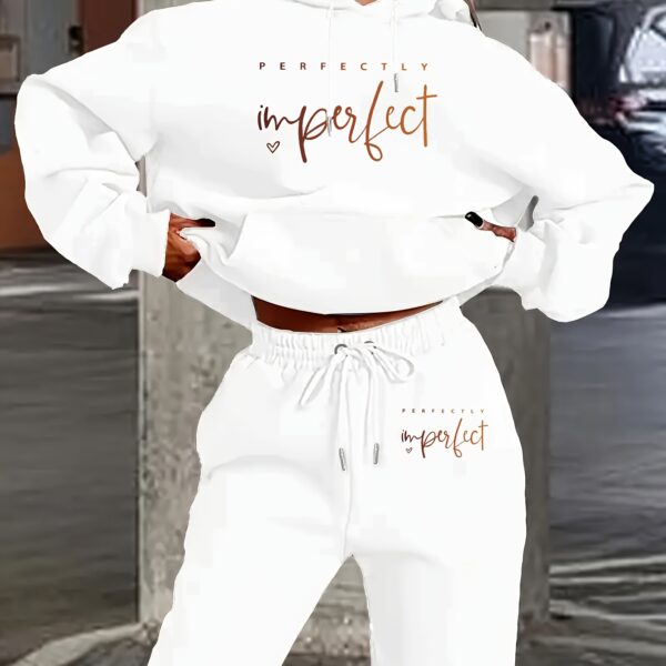 The Newness Perfectly Imperfect Casual Loungewear Set: A stylish and comfortable loungewear set perfect for relaxing at home. Features a relaxed fit and subtly imperfect details for added charm.