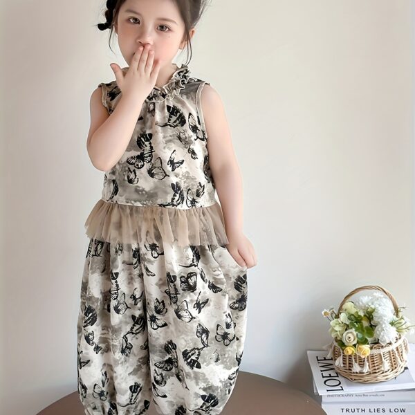 Whimsical Wanderlust Animal Print Set by Newness A stylish two piece outfit featuring an animal print ideal for summer adventures
