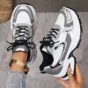 Newness Womens Casual Sneakers Elevate your everyday style with these comfortable and chic sneakers