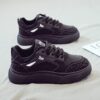 Newness white leather dad sneakers stylish and comfortable for everyday wear