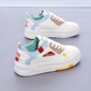 Newness Urban Chic Color Block Sneakers Trendy color blocked sneakers effortlessly cool and chic for everyday style