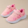 Adorable kids butterfly print sneakers with lightweight EVA soles perfect for running and playing