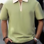 Summer Breeze Mens Polo Shirt A lightweight breathable stylish summer polo shirt for men perfect for the office golf or casual outings