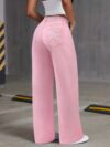 Newness Sculpt  Style High Waist Straight Jeans Flattering high waisted jeans in a classic straight leg style offering both comfort and style Shown in a light wash denim