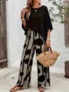Cairo Nights Geometric Print Set from Newness Chic modern and effortlessly sophisticated