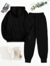 The Newness Perfectly Imperfect Casual Loungewear Set A stylish and comfortable loungewear set perfect for relaxing at home Features a relaxed fit and subtly imperfect details for added charm