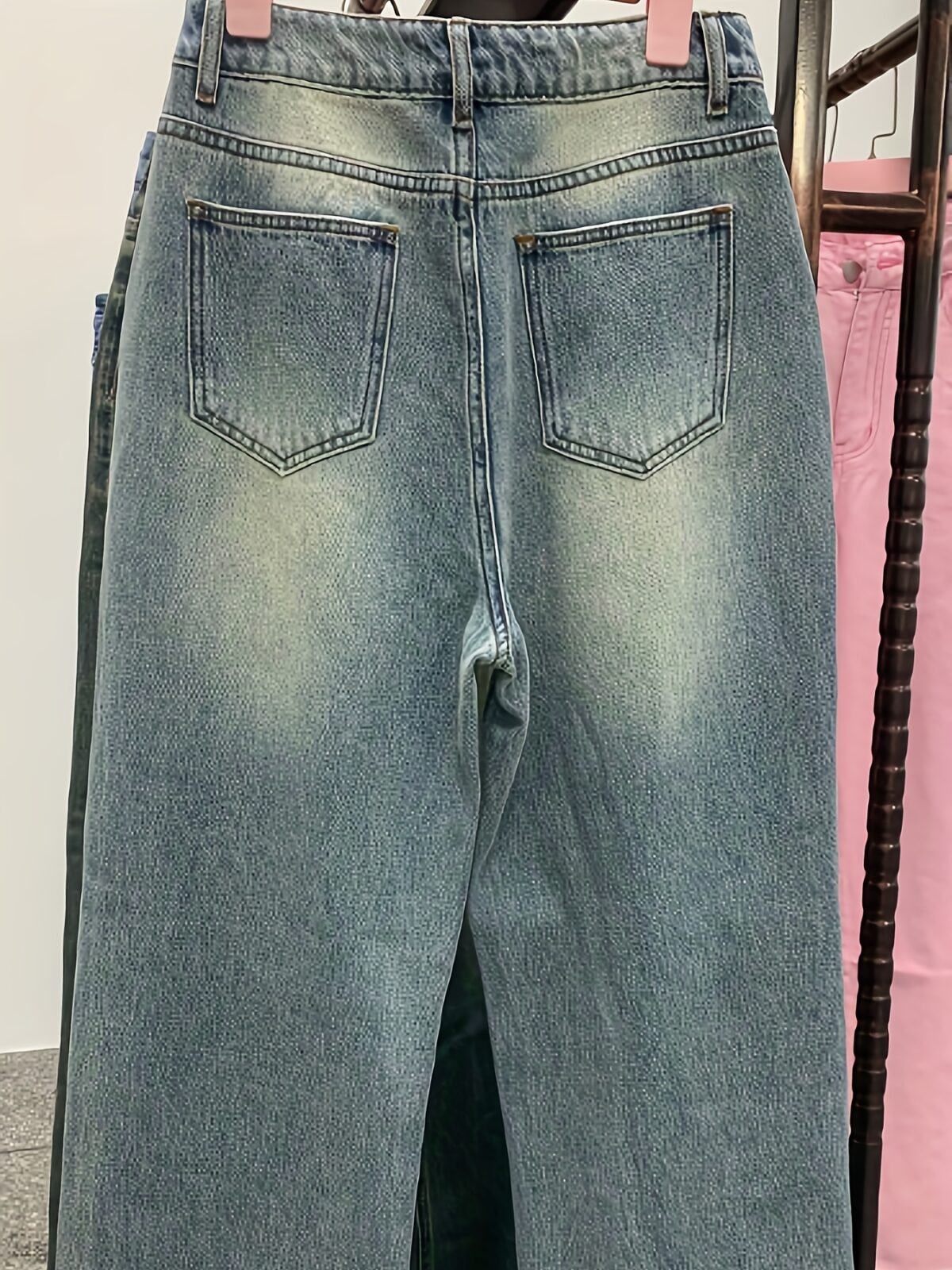 Effortless Chic Wide Leg Jeans by Newness in premium denim showcasing a modern and chic wide leg silhouette