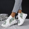 Newness Whimsical Butterfly Print Sneakers Chic and comfortable sneakers featuring a playful butterfly print perfect for any occasion