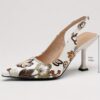 Newness Casablanca Floral Stiletto Heels Elevate your style with these modern and chic floral stiletto heels perfect for any occasion