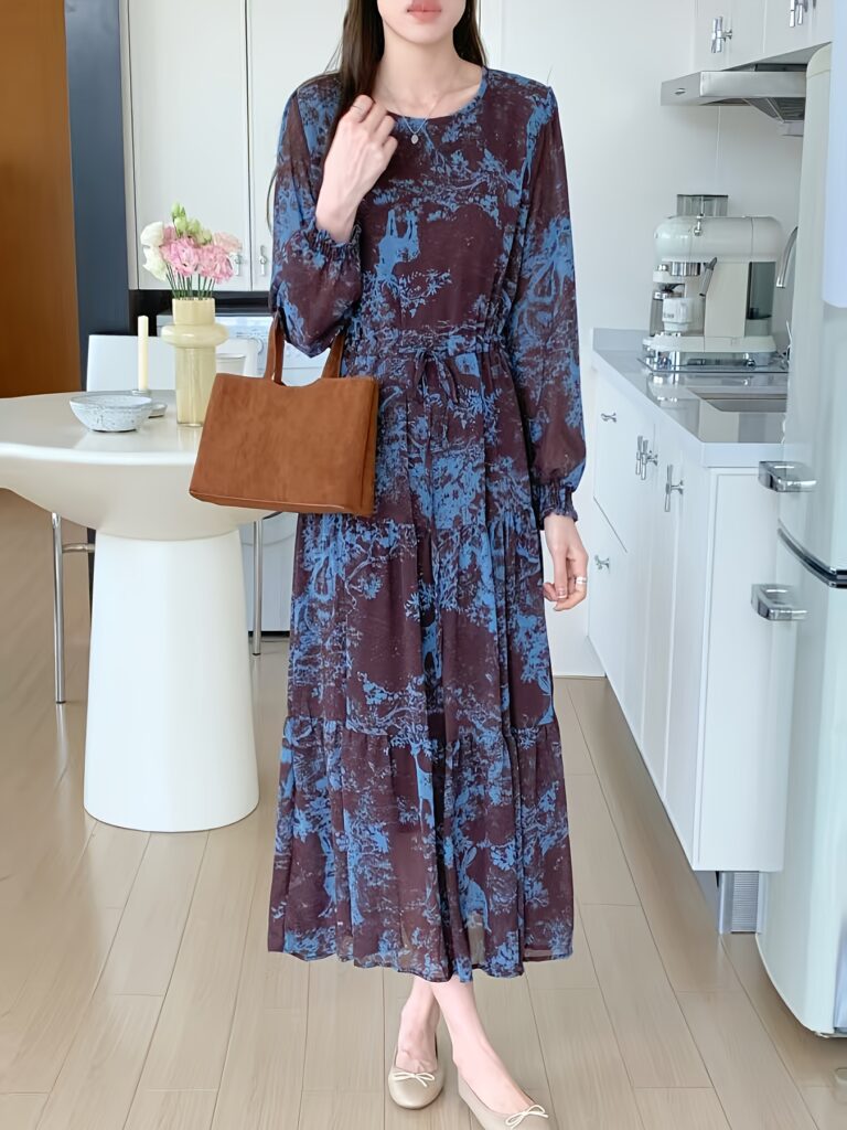 Effortlessly chic Casablanca Floral Print Maxi Dress from Newness, perfect for any occasion.
