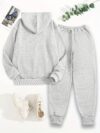 The Newness Perfectly Imperfect Casual Loungewear Set A stylish and comfortable loungewear set perfect for relaxing at home Features a relaxed fit and subtly imperfect details for added charm