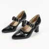 Newness Metropolitan Black Block Heel Pumps Elevate your style with these chic and sophisticated black pumps perfect for fall Featuring a sleek block heel for comfortable all day wear