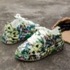 Newness Playful Heart  Money Print Casual Sneakers Comfortable and stylish sneakers featuring a playful heart and money print design