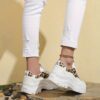 Newness Milan Street Style Leopard Platform Sneakers Elevate your style with these chic comfortable and on trend leopard print platform sneakers