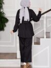 The Newness Executive Two Piece Workwear Set in luxurious polyester showcasing a chic and comfortable silhouette perfect for the modern professional