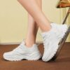 Stylish and breathable womens mesh sneakers by Newness perfect for all season wear Lightweight and comfortable design in a versatile color