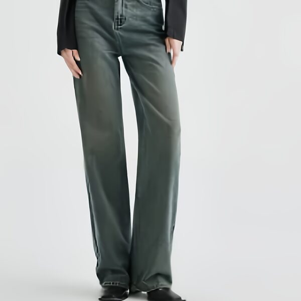 Effortless Chic Wide Leg Jeans by Newness in premium denim showcasing a modern and chic wide leg silhouette