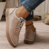 Newness Urban Edge Retro Snake Sneakers Chic and comfortable sneakers with a retro snake print design perfect for any occasion