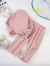Newness Riviera Girls Sporty Set A stylish comfortable polyester set perfect for play