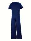 Effortless Chic Newness Polyester Two Piece Set in spring perfect style Versatile and chic this matching set is ideal for any occasion