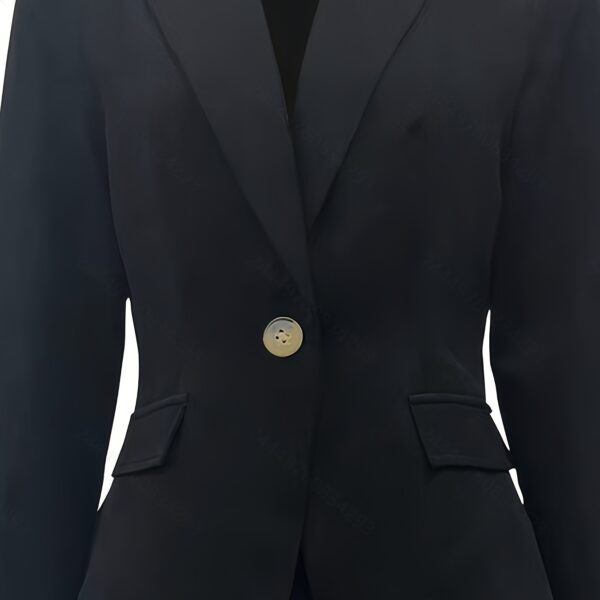 Womens Navy Blue Blazer   Executive Chic Style Versatile elegant and perfect for all seasons Crafted from premium polyester