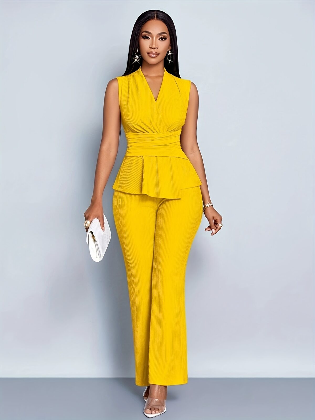 The Newness Cairo Elegant Two Piece Set Effortless chic meets modern elegance in a stunning two piece outfit perfect for spring and beyond