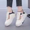 Newness Urban Chic Color Block Sneakers Trendy color blocked sneakers effortlessly cool and chic for everyday style