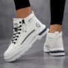 Newness Urban Edge Womens High Top Sneakers Stylish and comfortable high top sneakers perfect for adding a modern edge to any outfit