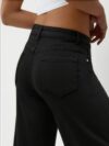 Newness Essential Black Wide Leg Jeans Flattering wide leg silhouette comfortable fit perfect for any occasion