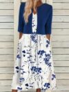 Effortlessly chic Azure Bloom floral print dress from Newness perfect for springsummer