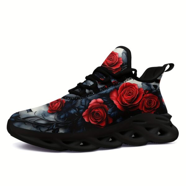 Newness Bloomsbury Floral Print Sneakers: Comfortable and stylish floral print sneakers, perfect for everyday wear. Breathable and cushioned for all-day comfort.