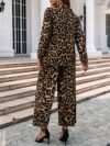 The Newness Milan Luxe Leopard Print Set A chic and effortlessly stylish two piece set perfect for work or weekend Featuring a luxurious leopard print