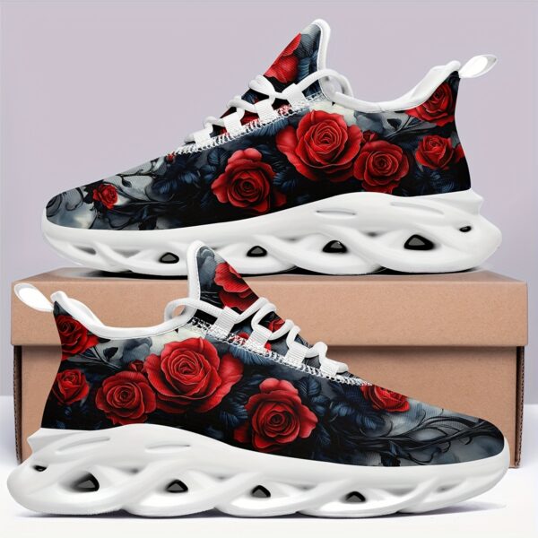 Newness Bloomsbury Floral Print Sneakers Comfortable and stylish floral print sneakers perfect for everyday wear Breathable and cushioned for all day comfort